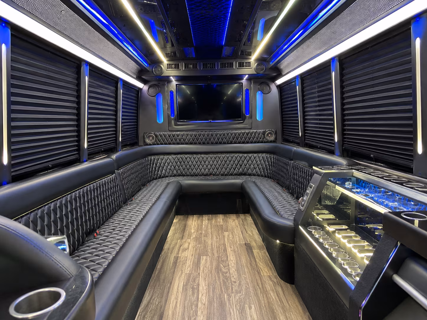 Manhattan Bachelor & Bachelorette Transportation party bus exterior