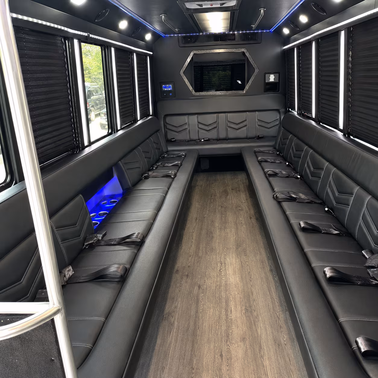 Manhattan Bachelor & Bachelorette Transportation party bus exterior