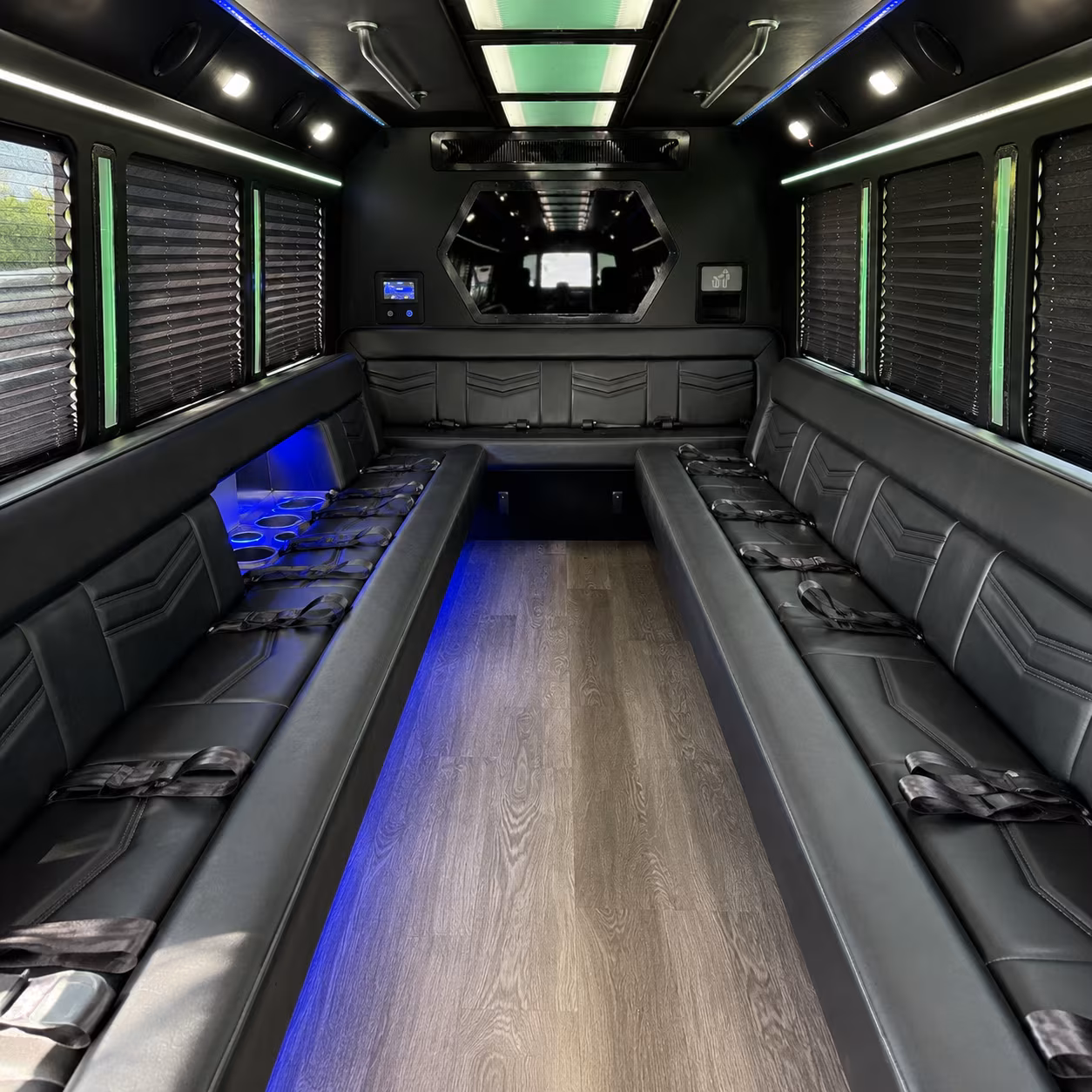 Manhattan Bachelor & Bachelorette Transportation party bus exterior