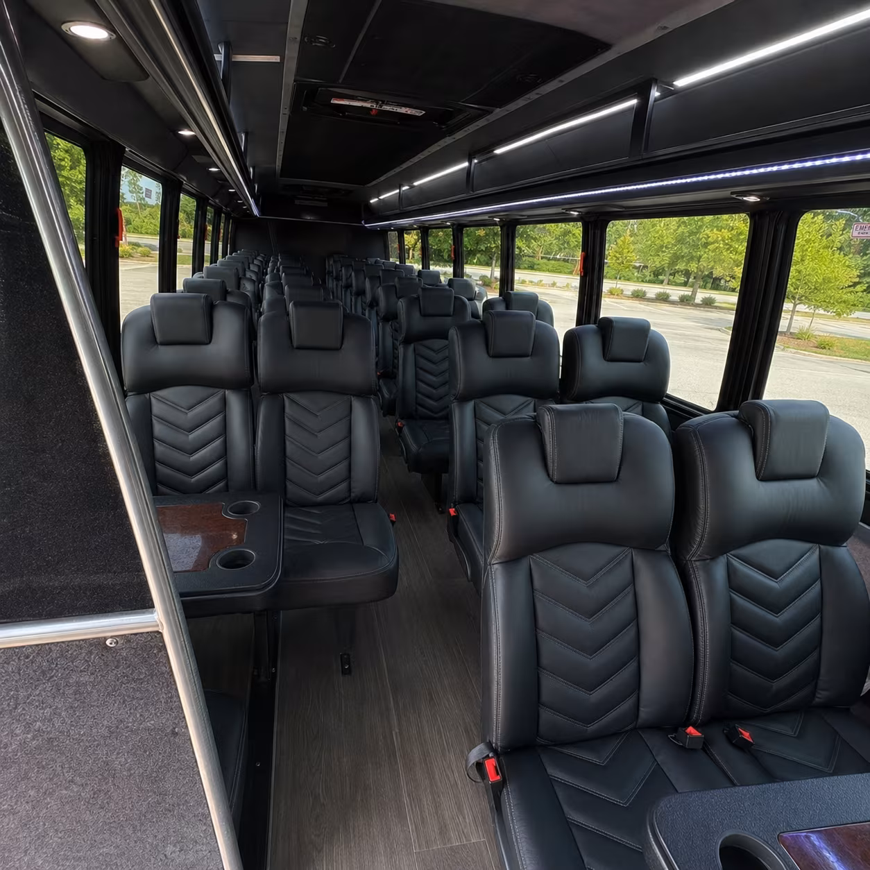 Manhattan Corporate Transportation party bus exterior