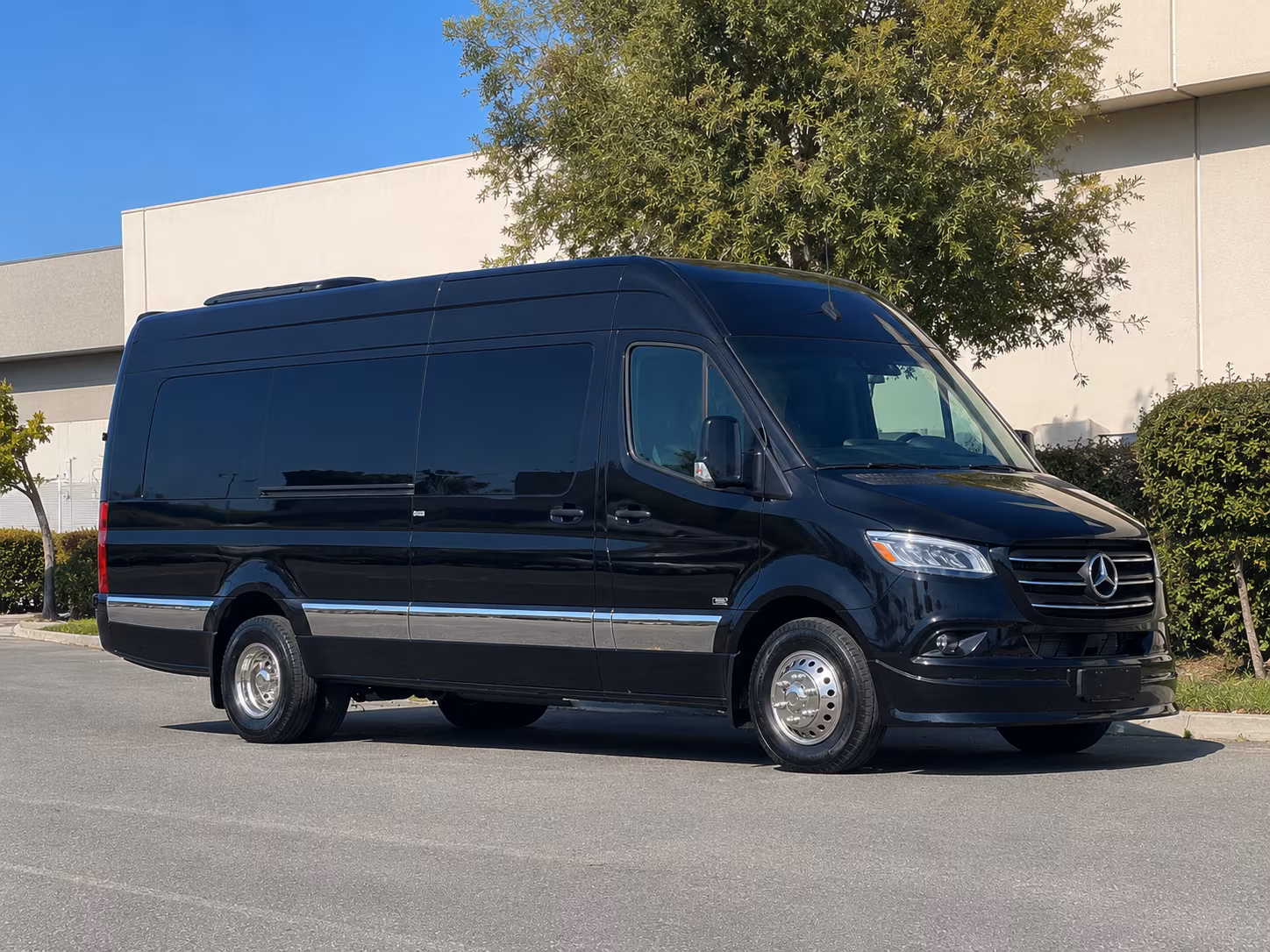 Manhattan Corporate Transportation party bus exterior