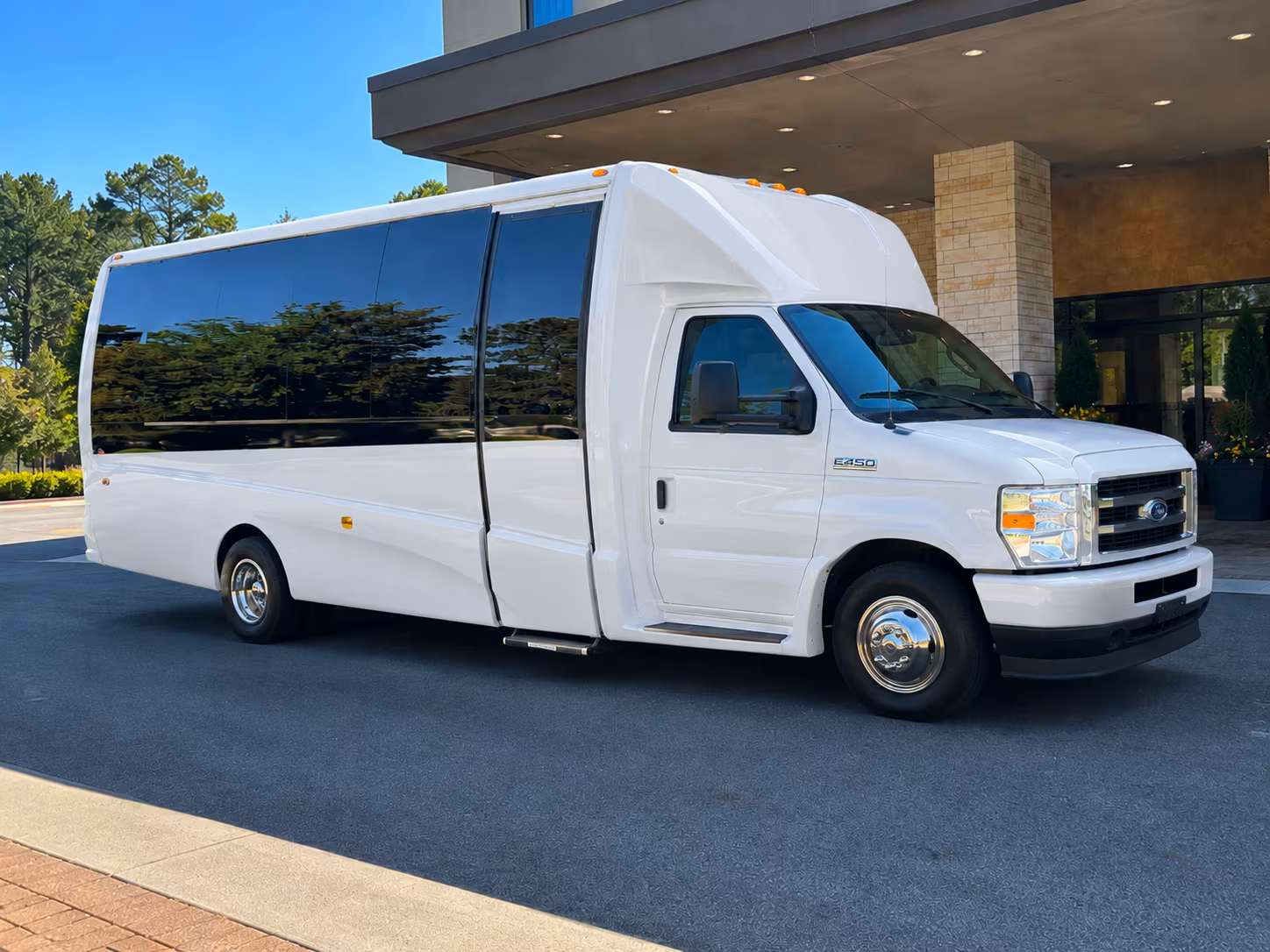 Manhattan Corporate Transportation party bus exterior