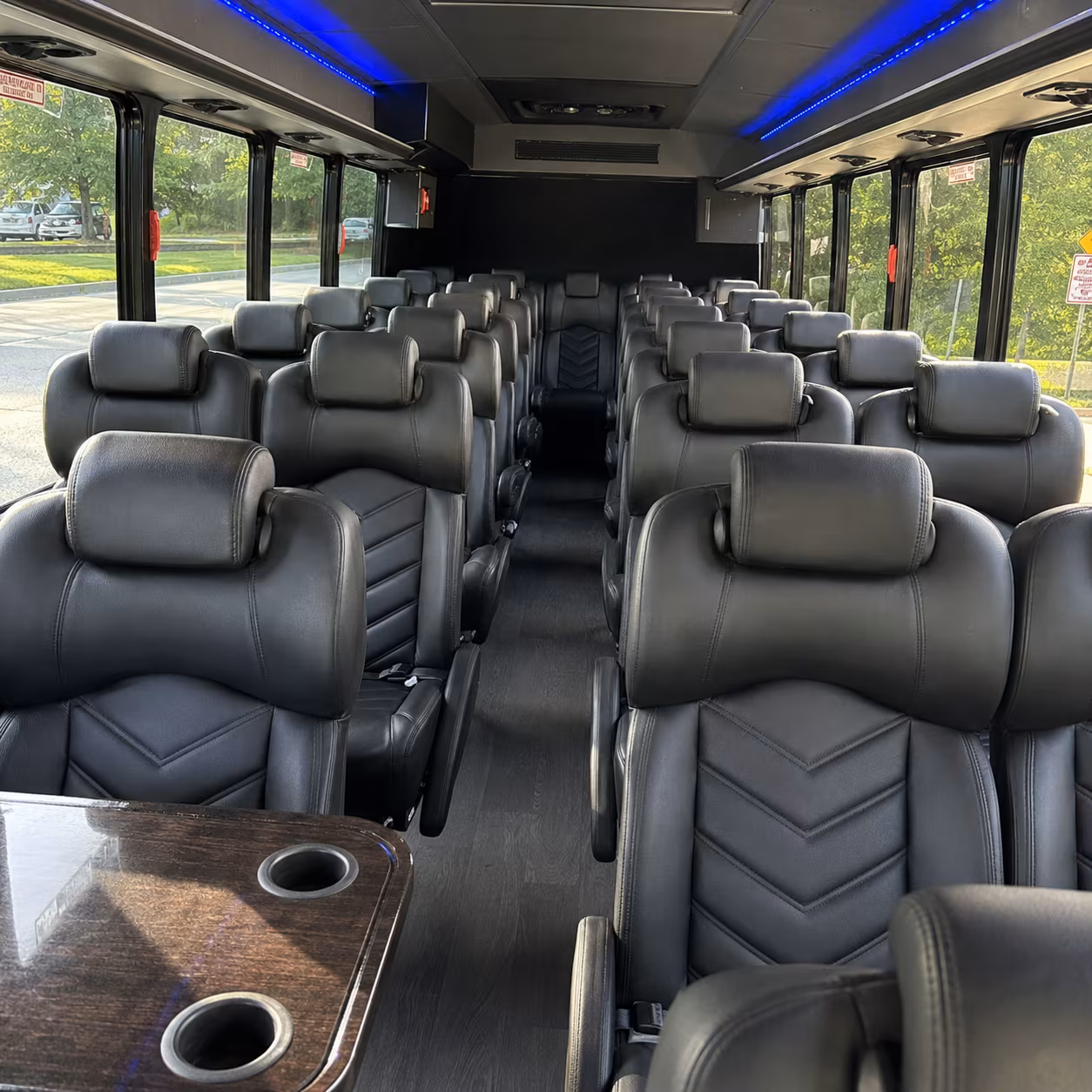 Manhattan Corporate Transportation party bus exterior