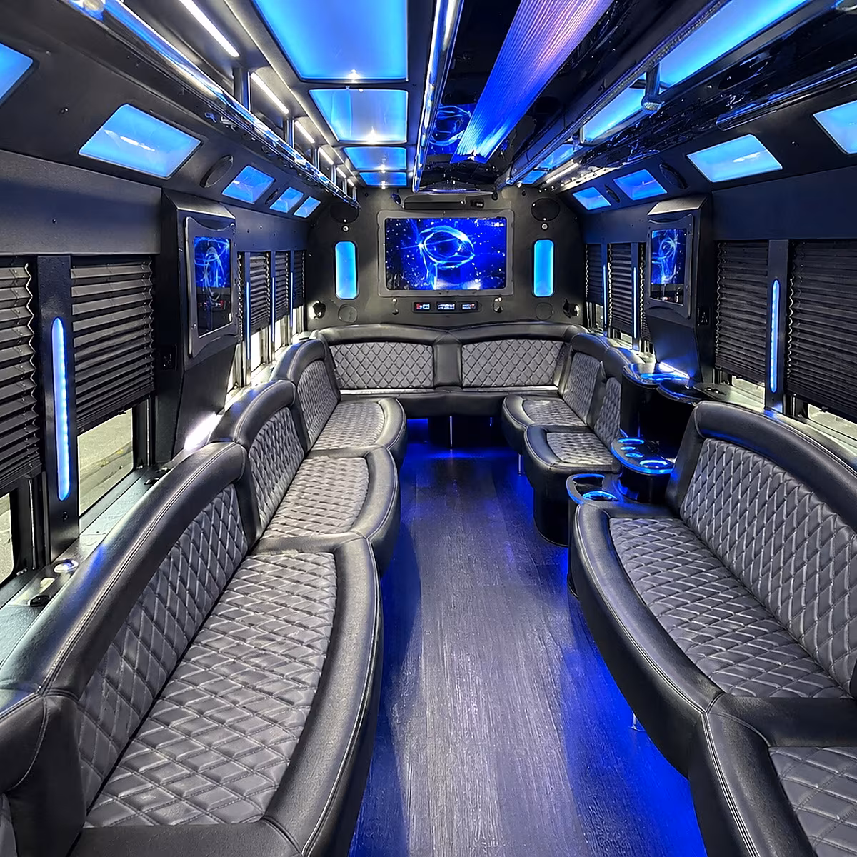 Manhattan Prom & Homecoming Transportation onboard seating