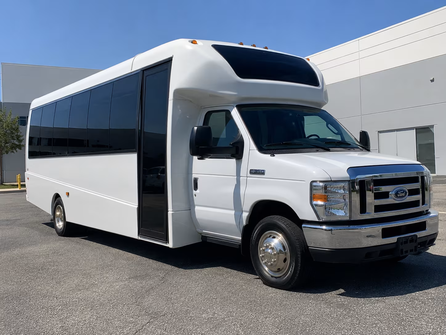 Manhattan School Event Transportation party bus exterior