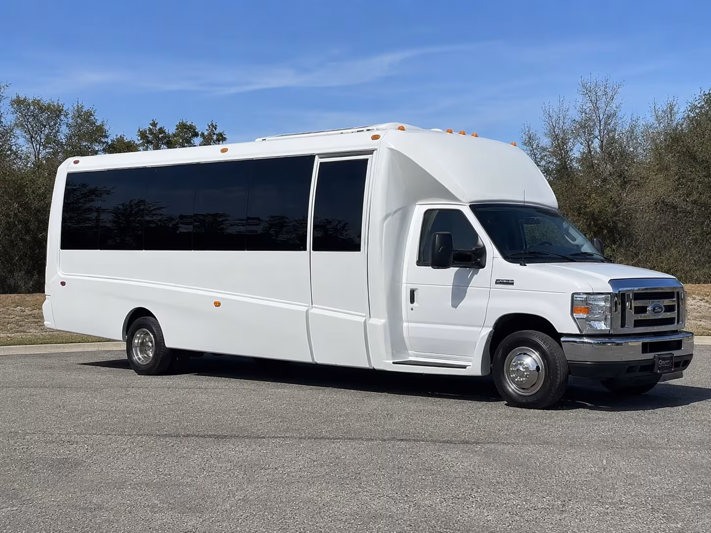 Manhattan Wedding Transportation party bus exterior