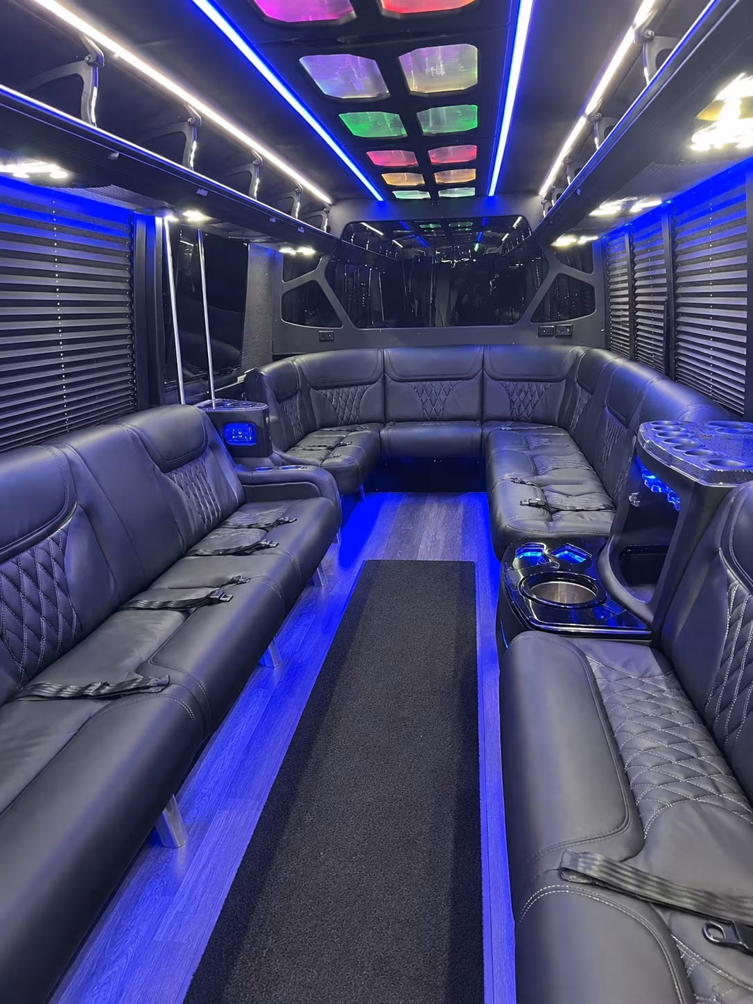 Manhattan Wedding Transportation party bus exterior